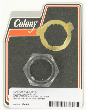 CLUTCH HUB NUT KIT